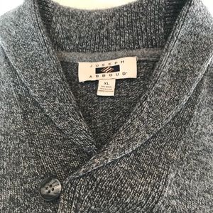 Mens Warehouse Shawl Collar Sweater